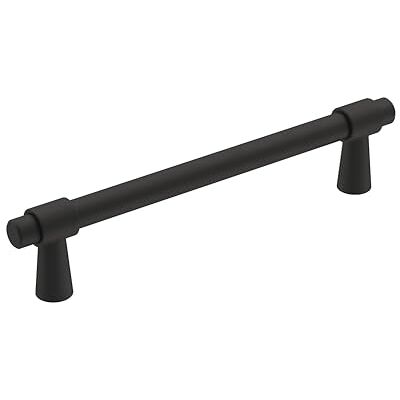 Amerock Kabinettrek Mat Zwart 5-1/16 inch (128 mm) Center-to-Center Destine 1 Pack Ladetrek Kabinetgreep Kabinetshendel Kabinetsh Amerock Kabinettrek Mat Zwart 5-1/16 inch (128 mm) Center-to-Center Destine 1 Pack Ladetrek Kabinetgreep Kabinetshendel Kabinetsh