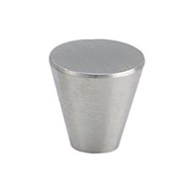 DESIGN-MAT Kegelknop, Ø 20 x 27 mm, mat design, geborsteld roestvrij staal DMK005.IN.20.5 DESIGN-MAT Kegelknop, Ø 20 x 27 mm, mat design, geborsteld roestvrij staal DMK005.IN.20.5