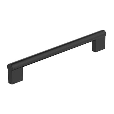Amerock Versa 7-9/16 inch (192 mm) Center-to-Center matzwarte kasttrek, BP55531FB Amerock Versa 7-9/16 inch (192 mm) Center-to-Center matzwarte kasttrek, BP55531FB
