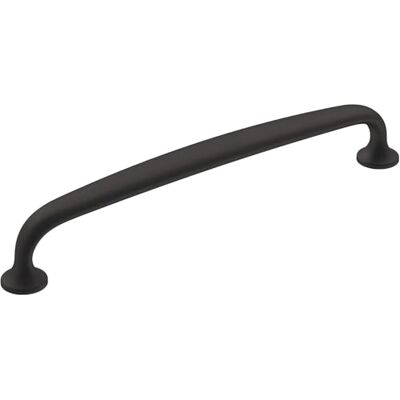 Amerock Kast Pull Mat Zwart 6-5/16 inch (160 mm) Center-to-Center Roem 1 Pack Lade Pull Kabinet Handvat Kabinet Hardware Amerock Kast Pull Mat Zwart 6-5/16 inch (160 mm) Center-to-Center Roem 1 Pack Lade Pull Kabinet Handvat Kabinet Hardware