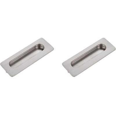 Amig Pack van 2 Meubelgrepen 96 Mm Kleur Geborsteld Nikkel Gemaakt van Zamak Voor Keuken- en Badkamerladen en Kasten met een Modern Decoratief Ontwerp en Comfortabel Gebruik Mod. 847 Amig Pack van 2 Meubelgrepen 96 Mm Kleur Geborsteld Nikkel Gemaakt van Zamak Voor Keuken- en Badkamerladen en Kasten met een Modern Decoratief Ontwerp en Comfortabel Gebruik Mod. 847
