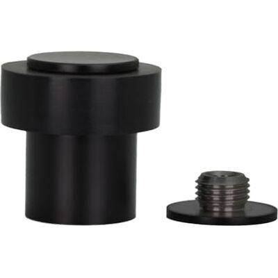 EVI Herrajes Deurstopper roestvrij staal Ø 24 x 35 mm geschroefde schroefvoet zwart gelakt inclusief schroef + klempluggen model I-199/24X35CBNG EVI Herrajes Deurstopper roestvrij staal Ø 24 x 35 mm geschroefde schroefvoet zwart gelakt inclusief schroef + klempluggen model I-199/24X35CBNG