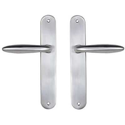 Bricard Esquisse Satijn Chrome Deurkruk Set - Type Deur Bricard Esquisse Satijn Chrome Deurkruk Set - Type Deur