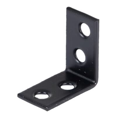 Alberts 329624 stoelhoek verzinkt zwart geanodiseerd kunststof gecoat 25 x 25 x 14 mm Alberts 329624 stoelhoek verzinkt zwart geanodiseerd kunststof gecoat 25 x 25 x 14 mm