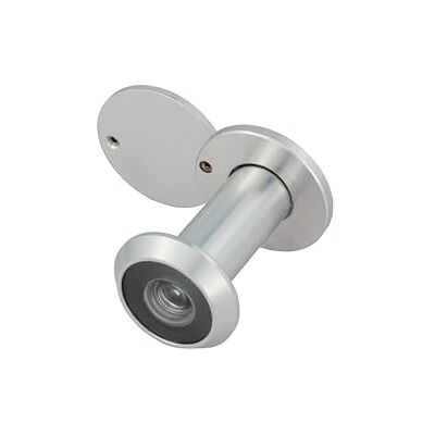 Amig Kijkgaatje Mod. 3 met Superhoeklens voor binnen- en buitendeuren 3-14 Aluminium in zilverkleur Aluminium Afmetingen: Diameter 14 mm Deurdikte: 35-60 mm Amig Kijkgaatje Mod. 3 met Superhoeklens voor binnen- en buitendeuren 3-14 Aluminium in zilverkleur Aluminium Afmetingen: Diameter 14 mm Deurdikte: 35-60 mm