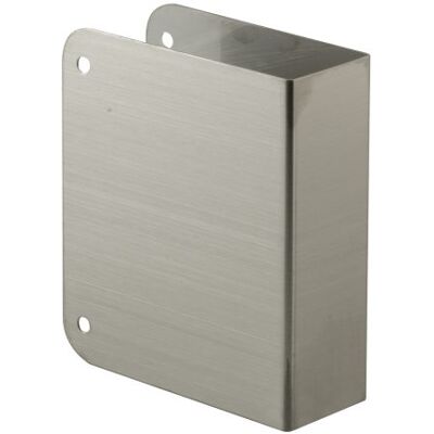 PRiME Line MP9492 Deadlock Blank Door Guard, 1-3/4" x 4-1/2", roestvrij staal, 1 stuk PRiME Line MP9492 Deadlock Blank Door Guard, 1-3/4" x 4-1/2", roestvrij staal, 1 stuk