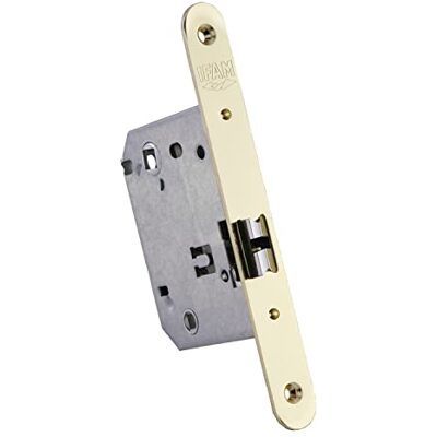 IFAM Deurklink W170 RHL, ronde voorkant, messing afwerking, ingang 70 mm, deurslot binnen en buiten, beveiliging, anti-diefstalsysteem, knop, zwengel, slot IFAM Deurklink W170 RHL, ronde voorkant, messing afwerking, ingang 70 mm, deurslot binnen en buiten, beveiliging, anti-diefstalsysteem, knop, zwengel, slot