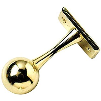 Merriway Bulk Hardware BH04419 25 mm galvanisch messing eindsteun voor kledingstang (verpakking à 2), wit, stuk Merriway Bulk Hardware BH04419 25 mm galvanisch messing eindsteun voor kledingstang (verpakking à 2), wit, stuk