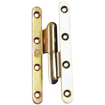 TORBEL - Ronde eindscharnier met messingring - 110x60x70 mm - 90° Rechts - Productsoort TORBEL - Ronde eindscharnier met messingring - 110x60x70 mm - 90° Rechts - Productsoort
