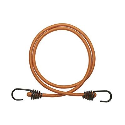 Thirard Spanrubbers met haken, 8 mm x 1,2 m, oranje, 2 stuks Thirard Spanrubbers met haken, 8 mm x 1,2 m, oranje, 2 stuks