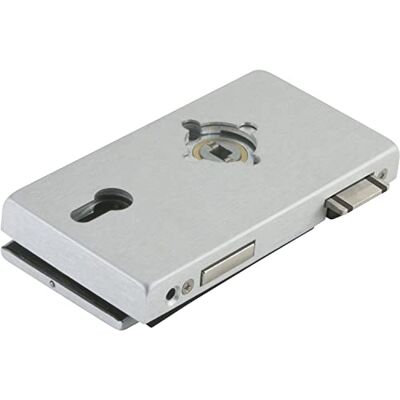 Dorma Glas Glazen deurslot Junior Office Classic PZ met wissel voor rozetten, glasdikte 8 mm, glasbeslag rechts aluminium zilver geanodiseerd Dorma Glas Glazen deurslot Junior Office Classic PZ met wissel voor rozetten, glasdikte 8 mm, glasbeslag rechts aluminium zilver geanodiseerd