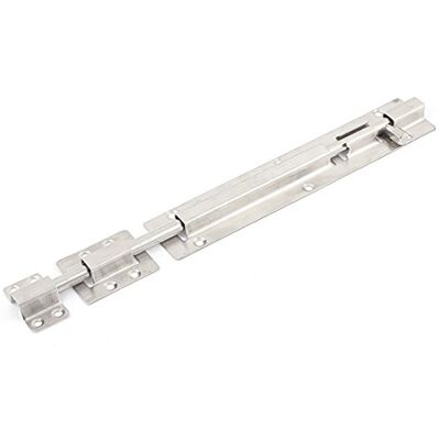 Uxcell sourcingmap® 12 inch lange roestvrijstalen deursluiting schuifvergrendeling vat bout Uxcell sourcingmap® 12 inch lange roestvrijstalen deursluiting schuifvergrendeling vat bout