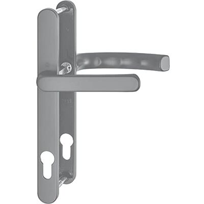 HOPPE Knopgarnituur LIÈGE smal bord 24 mm, handvat vlak, 67-72, roestvrijstalen effect HOPPE Knopgarnituur LIÈGE smal bord 24 mm, handvat vlak, 67-72, roestvrijstalen effect