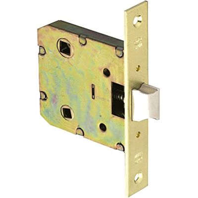 Amig Geïntegreerd deurslot model 4000 voor houten deuren in badkamers, keukens of slaapkamers Stalen insteekslot met lederen afwerking 50 mm doornmaat Afgeronde voorplaat Amig Geïntegreerd deurslot model 4000 voor houten deuren in badkamers, keukens of slaapkamers Stalen insteekslot met lederen afwerking 50 mm doornmaat Afgeronde voorplaat