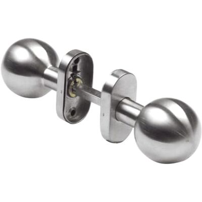 Amig – Ronde deurknop/deurgreep voor binnendeuren – Mod. 11AL – Ergonomische grip – Ronde rozet – Mat roestvrij staal 18/8 – Ø62 x 77 mm Amig – Ronde deurknop/deurgreep voor binnendeuren – Mod. 11AL – Ergonomische grip – Ronde rozet – Mat roestvrij staal 18/8 – Ø62 x 77 mm