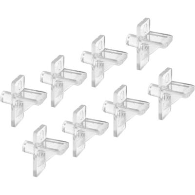 PRiME U 10136 0,63 cm, transparant plastic, plank ondersteuning pen (8 stuks) PRiME U 10136 0,63 cm, transparant plastic, plank ondersteuning pen (8 stuks)