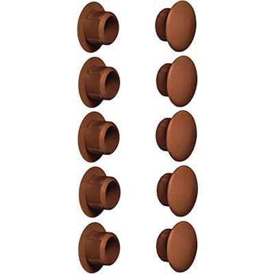 CYCLINGCOLORS - ClosurePlug - Bruin - Ø10mm - Plastic dop CYCLINGCOLORS - ClosurePlug - Bruin - Ø10mm - Plastic dop