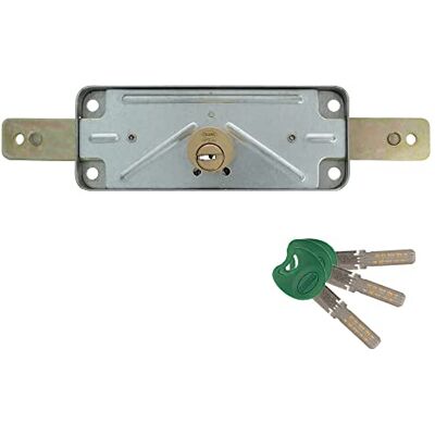 Amig Vierkant slot voor roldeuren Roldeurslot Massief messing en roestvrij staal Buisvormige beugel niet inbegrepen Inclusief 3 sleutels Amig Vierkant slot voor roldeuren Roldeurslot Massief messing en roestvrij staal Buisvormige beugel niet inbegrepen Inclusief 3 sleutels
