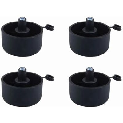cyclingcolors 4x meubelpoten, meubelglijders, verstelbaar, rond, met schroeven, randschroeven, klemschaalglijders, voetstop, kunststof, 17 mm, zwart cyclingcolors 4x meubelpoten, meubelglijders, verstelbaar, rond, met schroeven, randschroeven, klemschaalglijders, voetstop, kunststof, 17 mm, zwart