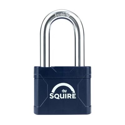 Squire HSQSLP5015 Stronglock Plus 50/1,5 gelamineerd hangslot, 50 mm lang, zwaar beveiligingsslot met beugel van gehard staal, weerbestendig, ideaal voor kettingen, poorten, schuren en kluisjes Squire HSQSLP5015 Stronglock Plus 50/1,5 gelamineerd hangslot, 50 mm lang, zwaar beveiligingsslot met beugel van gehard staal, weerbestendig, ideaal voor kettingen, poorten, schuren en kluisjes