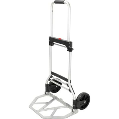 Amig Opvouwbare aluminium steekwagen Draagvermogen 80 kg Stevig en praktisch Wielen met een diameter van 17 cm Ideaal voor verplaatsen en laden Model 60 Amig Opvouwbare aluminium steekwagen Draagvermogen 80 kg Stevig en praktisch Wielen met een diameter van 17 cm Ideaal voor verplaatsen en laden Model 60