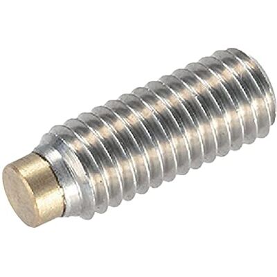 HALDER Drukschroeven, met messing bouten, d1 = M12 / l1=18,5 mm, roestvrij staal, 22760.0522 HALDER Drukschroeven, met messing bouten, d1 = M12 / l1=18,5 mm, roestvrij staal, 22760.0522