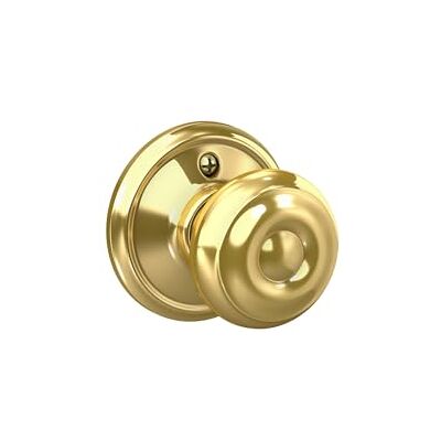 SCHLAGE F170GEO605 Georgische dummy-knop, helder messing SCHLAGE F170GEO605 Georgische dummy-knop, helder messing