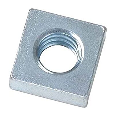 Merriway Bulk BH06049 dakbout vierkant moer M6 verzinkt, wit, 100 stuks Merriway Bulk BH06049 dakbout vierkant moer M6 verzinkt, wit, 100 stuks