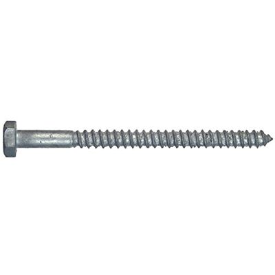 Hillman The Group 812080 Hot Dipped Gegalavaniseerde Hex Lag Schroef, 3/8 X 6-Inch, 50-Pack Hillman The Group 812080 Hot Dipped Gegalavaniseerde Hex Lag Schroef, 3/8 X 6-Inch, 50-Pack