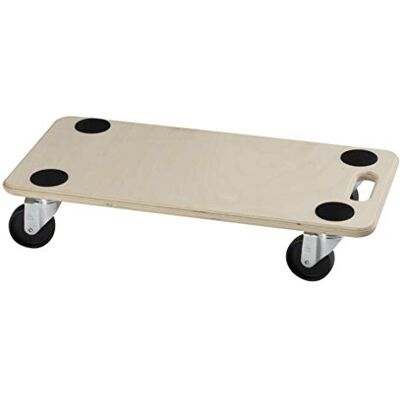 Dörner + Helmer Transportwagen, stabiel, 590 mm x 290 mm x 120 mm, 200 kg draagkracht, kunststof wielen, voor kratten en meubels Dörner + Helmer Transportwagen, stabiel, 590 mm x 290 mm x 120 mm, 200 kg draagkracht, kunststof wielen, voor kratten en meubels