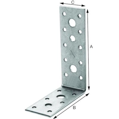 Simpson Strong-tie Ag40412 Hoekbeugel - Verbindingen voor balken en kolommen Simpson Strong-tie Ag40412 Hoekbeugel - Verbindingen voor balken en kolommen