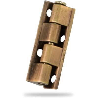 Amig Kastscharnier, Zamak, Lederlook, 40 x 9 mm, Afneembaar, Sterk en Duurzaam, Eenvoudig te installeren Amig Kastscharnier, Zamak, Lederlook, 40 x 9 mm, Afneembaar, Sterk en Duurzaam, Eenvoudig te installeren