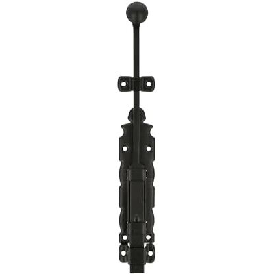 Amig Opbouwbout Sluiting voor deuren en ramen Robuuste sluiting Staal en Zamak Kleur: Zwart 250 x 35 mm Amig Opbouwbout Sluiting voor deuren en ramen Robuuste sluiting Staal en Zamak Kleur: Zwart 250 x 35 mm