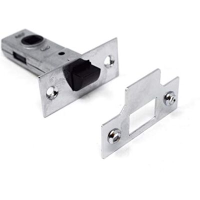 Yale Essentials buisvormige vergrendeling 64 mm/2,5 inch hoogwaardige buisvormige insteekvergrendeling/vangst ontworpen voor binnendeuren met handgrepen. (Koperblazer) Yale Essentials buisvormige vergrendeling 64 mm/2,5 inch hoogwaardige buisvormige insteekvergrendeling/vangst ontworpen voor binnendeuren met handgrepen. (Koperblazer)