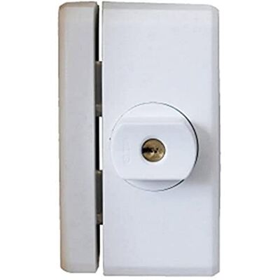 ABUS Raamslot FTS96A AL0145 – slot met intuïtieve vergrendeling en alarm, gelijksluitend, veiligheidsniveau 10 – 78560 – wit ABUS Raamslot FTS96A AL0145 – slot met intuïtieve vergrendeling en alarm, gelijksluitend, veiligheidsniveau 10 – 78560 – wit