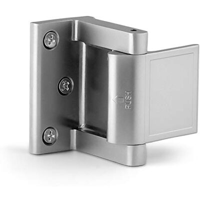 Berlin Modisch Deurslot Versterker Privacy Deurvergrendeling voor in-Swingende Deuren Extra Hoge Weerstand Huisdeur Beveiliging Lock Geborsteld Nikkel Afwerking Berlin Modisch Deurslot Versterker Privacy Deurvergrendeling voor in-Swingende Deuren Extra Hoge Weerstand Huisdeur Beveiliging Lock Geborsteld Nikkel Afwerking