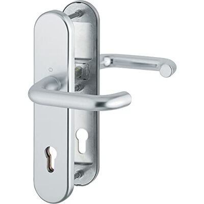 Hoppe PARIS Deur- en raamkrukset - Zilver - PZ 92mm Hoppe PARIS Deur- en raamkrukset - Zilver - PZ 92mm