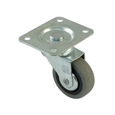 Amig 2502-30 loopwiel, rubber, grijs Amig 2502-30 loopwiel, rubber, grijs