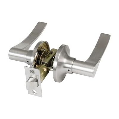 Amig Binnendeurklinkset met slot Deurrozet 60/70 mm deurslot voor houten deuren 35-45 mm Klink met rozet Verstelbaar en omkeerbaar Mat chroom Zamak Mod. 711 Amig Binnendeurklinkset met slot Deurrozet 60/70 mm deurslot voor houten deuren 35-45 mm Klink met rozet Verstelbaar en omkeerbaar Mat chroom Zamak Mod. 711