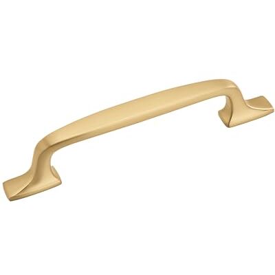 Amerock Kabinettrek Champagne Brons 5-1/16 inch (128 mm) midden naar midden Highland Ridge 1 Pack Lade Pull Lade handvat Kabinet Hardware Amerock Kabinettrek Champagne Brons 5-1/16 inch (128 mm) midden naar midden Highland Ridge 1 Pack Lade Pull Lade handvat Kabinet Hardware