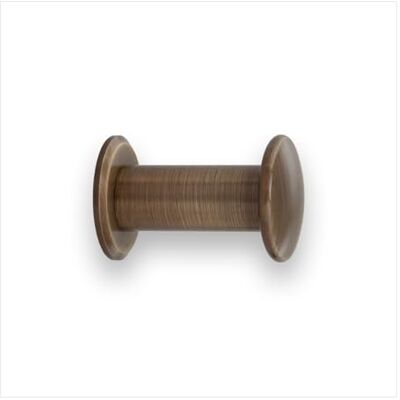 EVI Herrajes Wandhaak - Vintage Leerafwerking - 46x30mm - Wandmontage Hardware EVI Herrajes Wandhaak - Vintage Leerafwerking - 46x30mm - Wandmontage Hardware