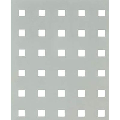 Alberts 467197 Geperforeerde plaat vierkante perforatie aluminium, zilverkleurig geanodiseerd 250 x 500 x 0,8 mm Alberts 467197 Geperforeerde plaat vierkante perforatie aluminium, zilverkleurig geanodiseerd 250 x 500 x 0,8 mm