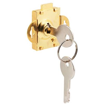 PRiME MP4048 brievenbusslot, 1/4 inch worp, staal, messing geplateerd, 1 stuk PRiME MP4048 brievenbusslot, 1/4 inch worp, staal, messing geplateerd, 1 stuk