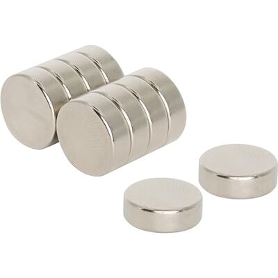 first4magnets F124-10 diameter dikker N42-neodymium magneet 3 kg aantrekkingskracht (1 stuks), 12 mm dia x 4 mm dik, 10 stuks first4magnets F124-10 diameter dikker N42-neodymium magneet 3 kg aantrekkingskracht (1 stuks), 12 mm dia x 4 mm dik, 10 stuks