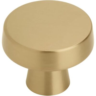Amerock Kastknop Champagne Brons 1-5/16 inch (33 mm) Diameter Blackrock 1 Pack Ladeknop Kast Hardware Amerock Kastknop Champagne Brons 1-5/16 inch (33 mm) Diameter Blackrock 1 Pack Ladeknop Kast Hardware