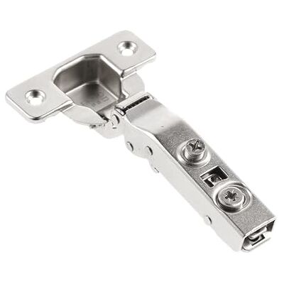 GTV Silento Pro hydraulisch scharnier, hoekaanslag zonder montageplaat, in diepte verstelbare excentrische arm, Sharnier met Silent-Close-functie GTV Silento Pro hydraulisch scharnier, hoekaanslag zonder montageplaat, in diepte verstelbare excentrische arm, Sharnier met Silent-Close-functie