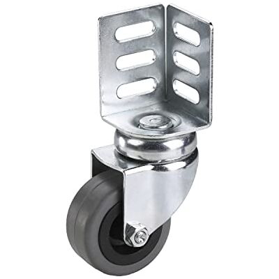 Dörner + Helmer zwenkwiel (50 x 21 mm met hoekplaat) 770106 Dörner + Helmer zwenkwiel (50 x 21 mm met hoekplaat) 770106
