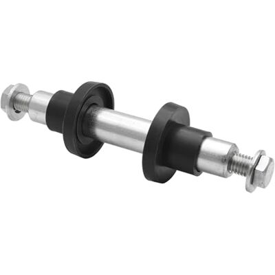 WAGNER Asmateriaal professioneel Ø 20 x 130 mm, voor wielen met asgat 20 mm, schroef M10x142 mm, moer & schijven, verzinkt staal/kunststof 13044600 WAGNER Asmateriaal professioneel Ø 20 x 130 mm, voor wielen met asgat 20 mm, schroef M10x142 mm, moer & schijven, verzinkt staal/kunststof 13044600