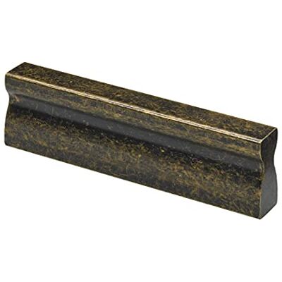 Hettich - 9199023 - aluminium - messingplaatjes gepolijst - 10x78x23 mm - Möbelknop Hettich - 9199023 - aluminium - messingplaatjes gepolijst - 10x78x23 mm - Möbelknop