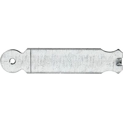 Alberts 309435 Wandklauw afgerond sendzimir verzinkt voor plaatsing in beton 140 x 30 mm set van 6 Alberts 309435 Wandklauw afgerond sendzimir verzinkt voor plaatsing in beton 140 x 30 mm set van 6